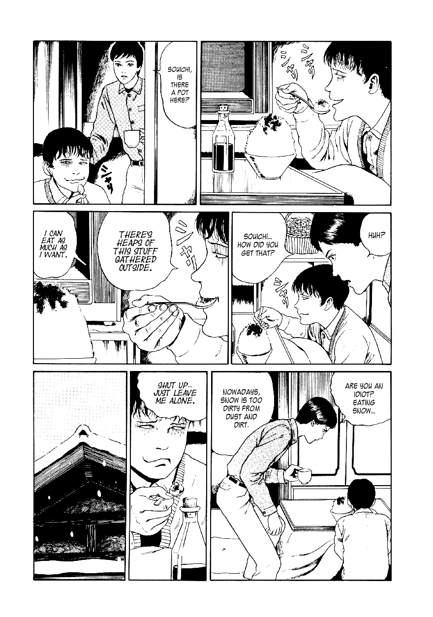 Itou Junji Kyoufu Manga Collection Chapter 5.2 page 17 - Vol.5 Chapter 2: Fun Winter Vacation
