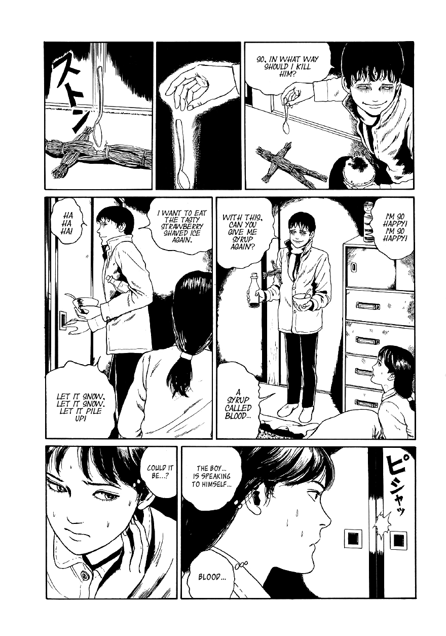 Itou Junji Kyoufu Manga Collection Chapter 5.2 page 22 - Vol.5 Chapter 2: Fun Winter Vacation