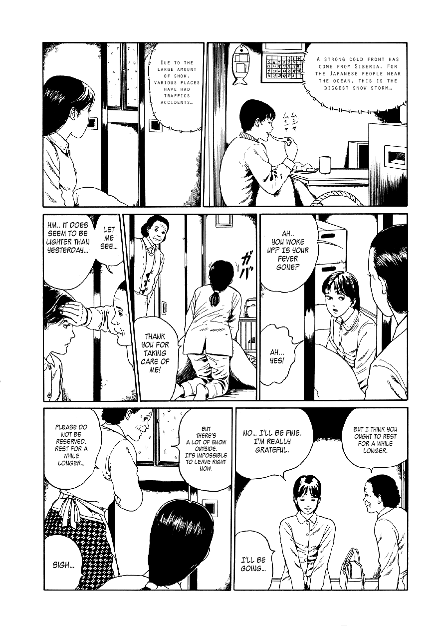 Itou Junji Kyoufu Manga Collection Chapter 5.2 page 24 - Vol.5 Chapter 2: Fun Winter Vacation
