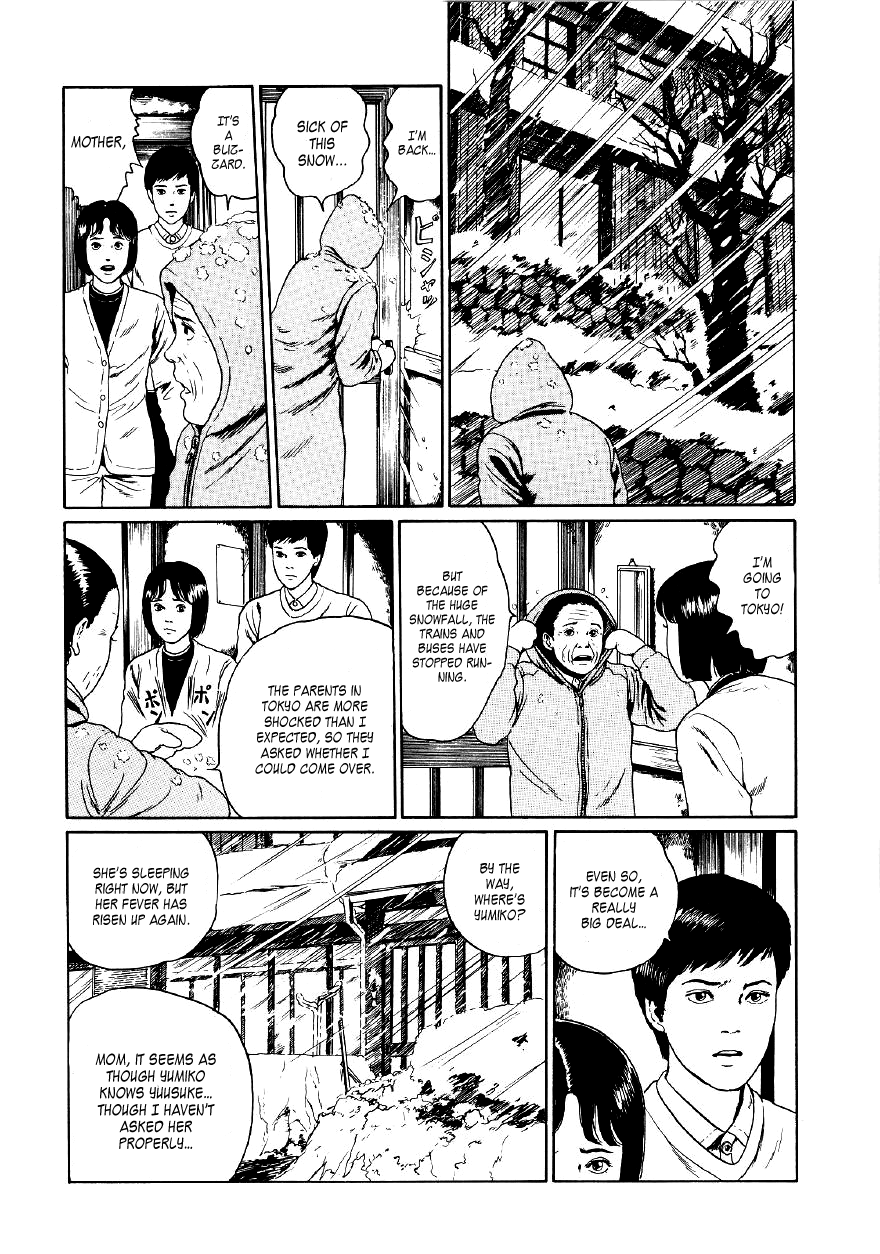 Itou Junji Kyoufu Manga Collection Chapter 5.2 page 27 - Vol.5 Chapter 2: Fun Winter Vacation