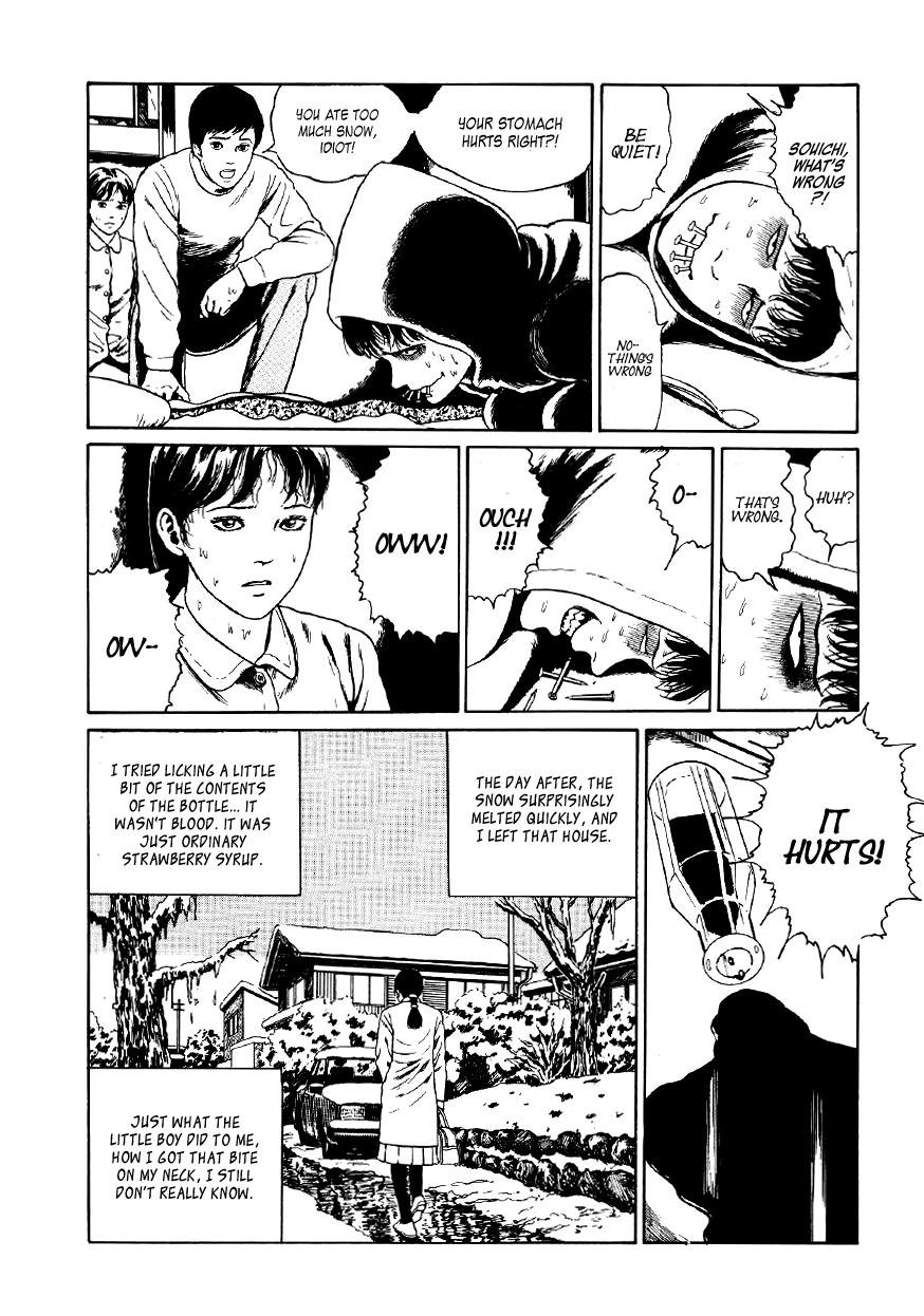 Itou Junji Kyoufu Manga Collection Chapter 5.2 page 32 - Vol.5 Chapter 2: Fun Winter Vacation