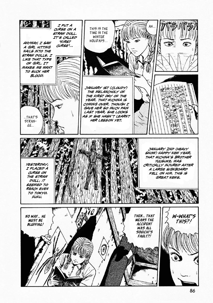 Itou Junji Kyoufu Manga Collection Chapter 5.3 page 18 - Vol.5 Chapter 3: Souichi's Diary of Delights