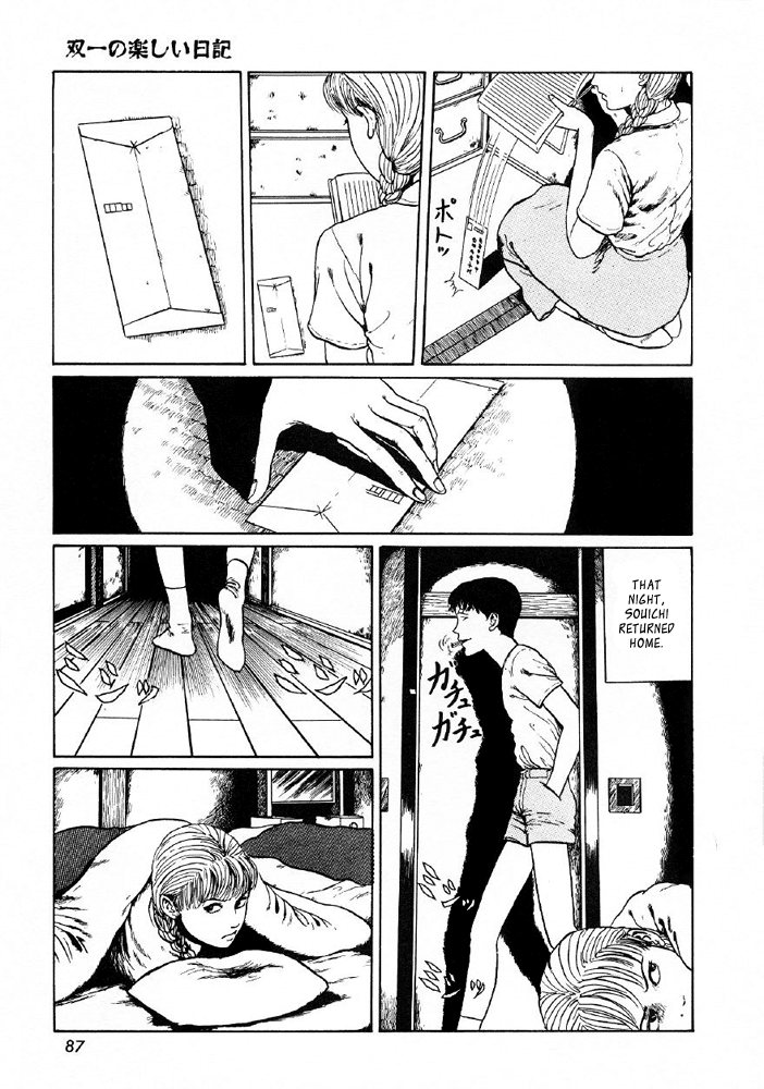 Itou Junji Kyoufu Manga Collection Chapter 5.3 page 19 - Vol.5 Chapter 3: Souichi's Diary of Delights