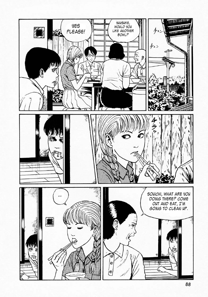 Itou Junji Kyoufu Manga Collection Chapter 5.3 page 20 - Vol.5 Chapter 3: Souichi's Diary of Delights