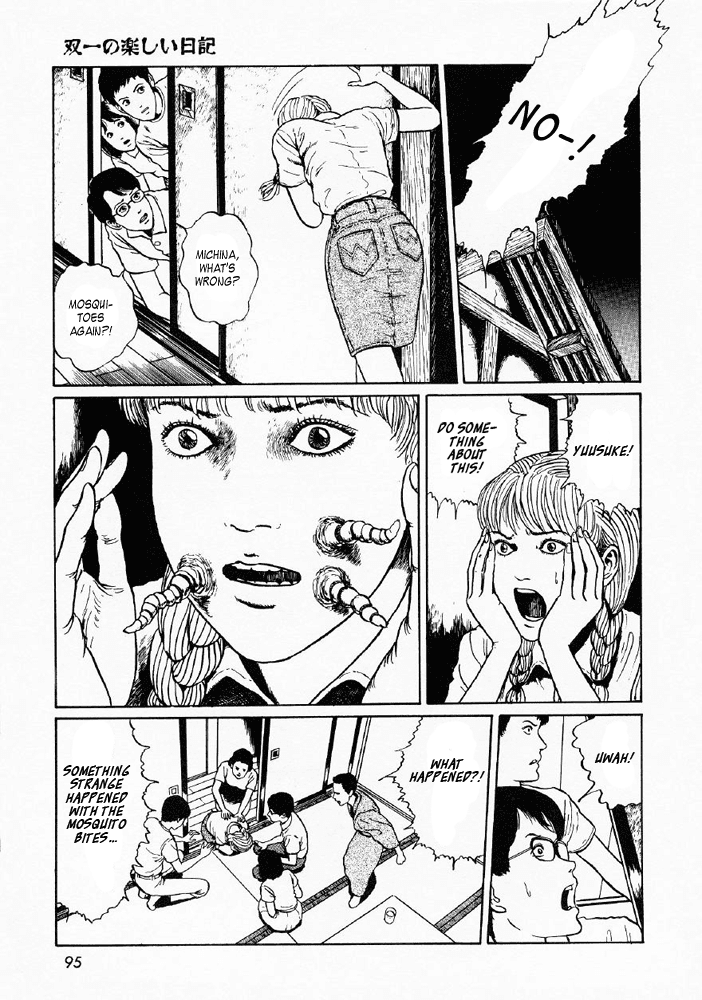 Itou Junji Kyoufu Manga Collection Chapter 5.3 page 27 - Vol.5 Chapter 3: Souichi's Diary of Delights