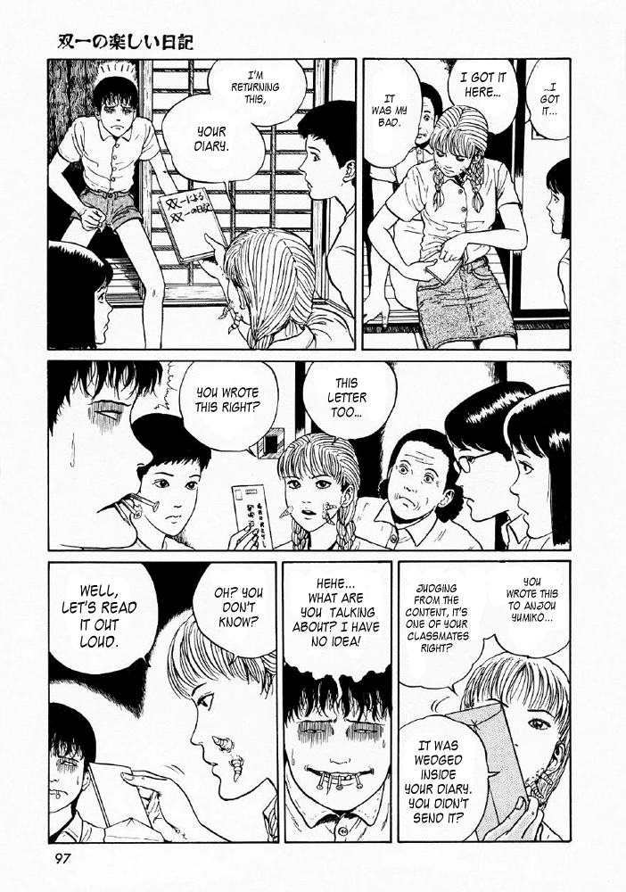 Itou Junji Kyoufu Manga Collection Chapter 5.3 page 29 - Vol.5 Chapter 3: Souichi's Diary of Delights