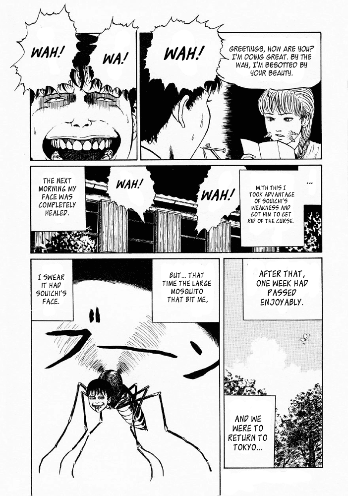 Itou Junji Kyoufu Manga Collection Chapter 5.3 page 30 - Vol.5 Chapter 3: Souichi's Diary of Delights