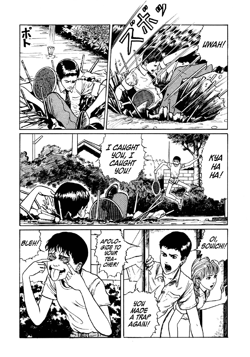 Itou Junji Kyoufu Manga Collection Chapter 5.4 page 13 - Vol.5 Chapter 4: Souichi's Home Tutor