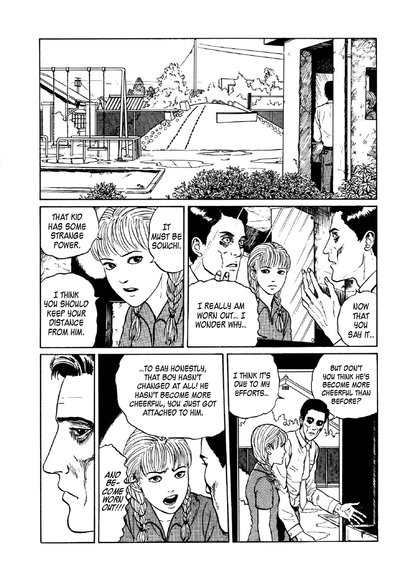 Itou Junji Kyoufu Manga Collection Chapter 5.4 page 20 - Vol.5 Chapter 4: Souichi's Home Tutor