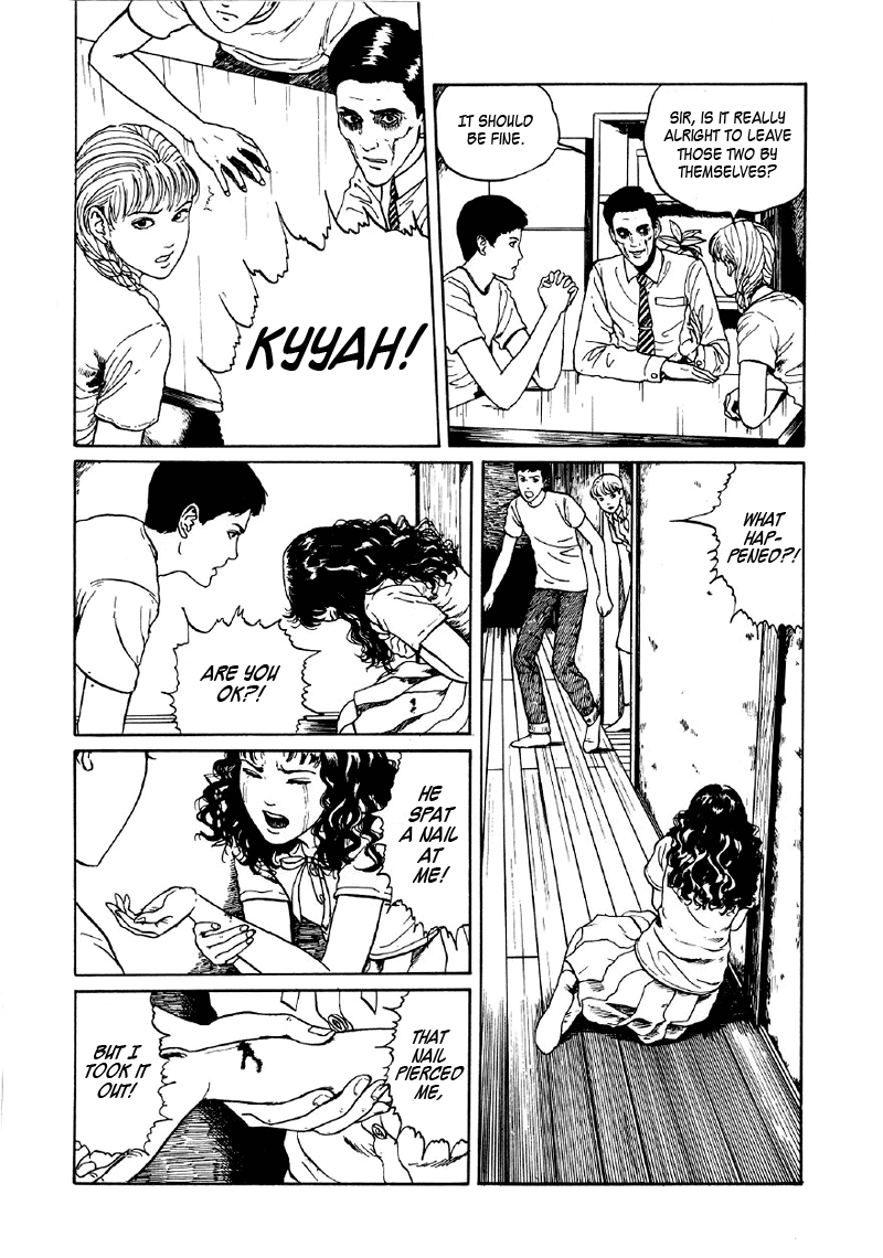 Itou Junji Kyoufu Manga Collection Chapter 5.4 page 27 - Vol.5 Chapter 4: Souichi's Home Tutor