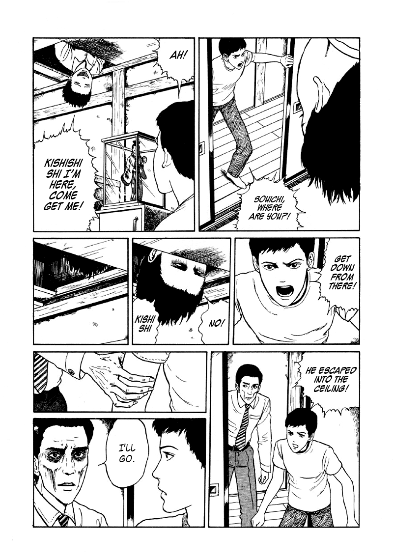 Itou Junji Kyoufu Manga Collection Chapter 5.4 page 28 - Vol.5 Chapter 4: Souichi's Home Tutor