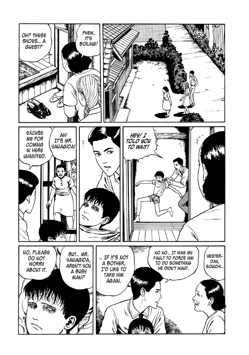 Itou Junji Kyoufu Manga Collection Chapter 5.4 page 9 - Vol.5 Chapter 4: Souichi's Home Tutor