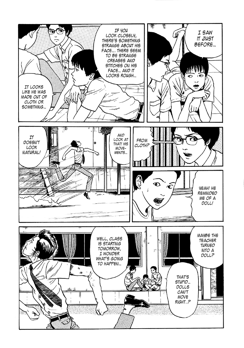 Itou Junji Kyoufu Manga Collection Chapter 5.5 page 11 - Vol.5 Chapter 5: Mannequin Teacher