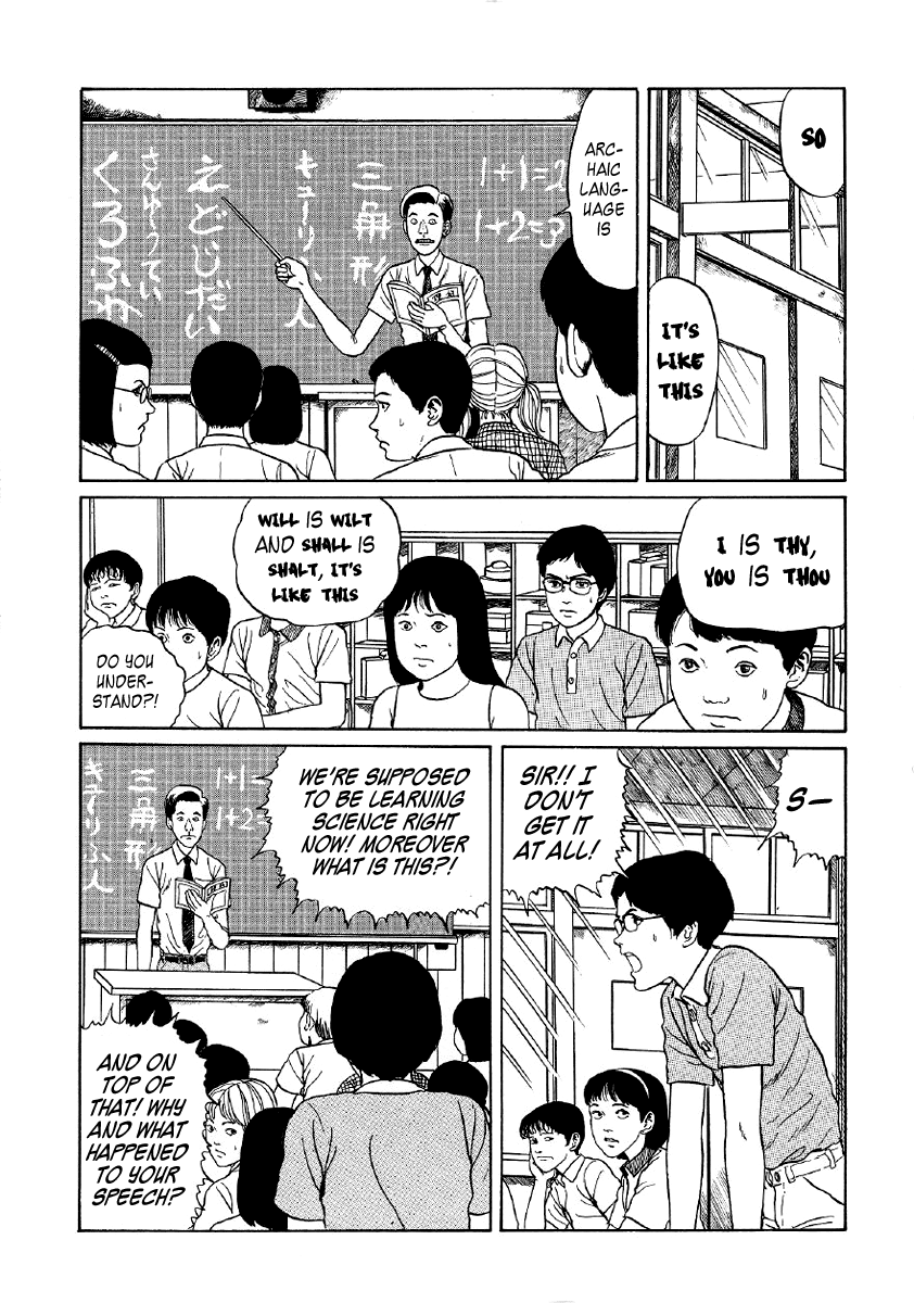 Itou Junji Kyoufu Manga Collection Chapter 5.5 page 12 - Vol.5 Chapter 5: Mannequin Teacher