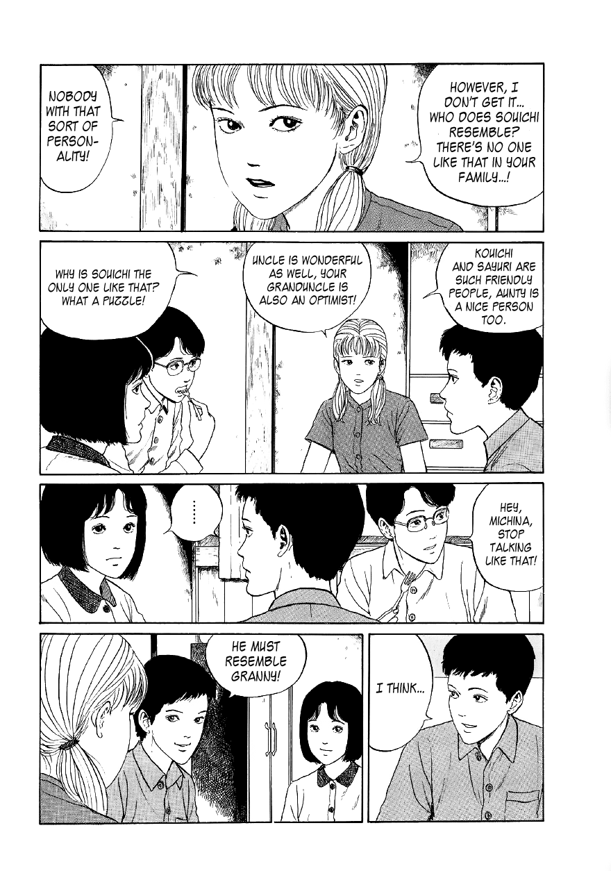 Itou Junji Kyoufu Manga Collection Chapter 5.6 page 11 - Vol.5 Chapter 6: Souichi's Birthday