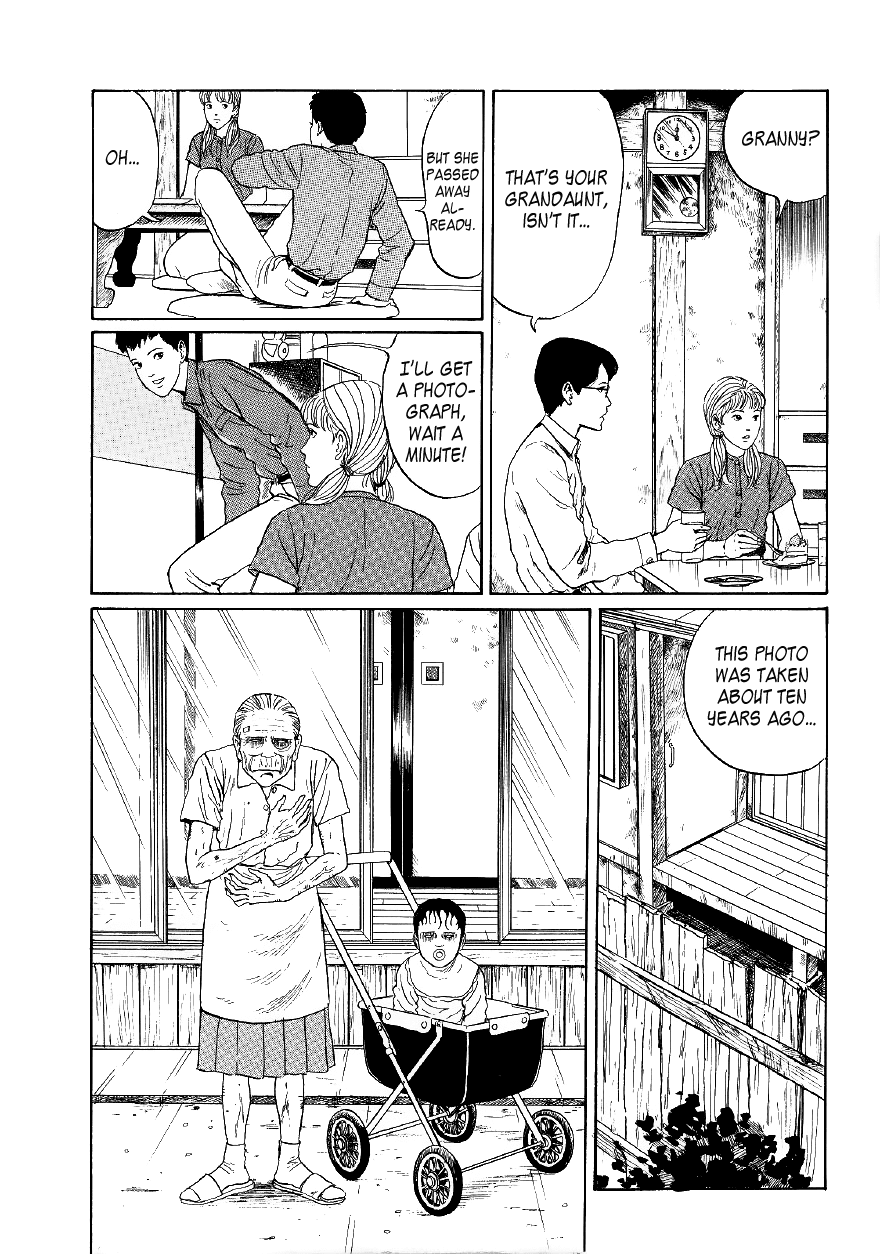 Itou Junji Kyoufu Manga Collection Chapter 5.6 page 12 - Vol.5 Chapter 6: Souichi's Birthday