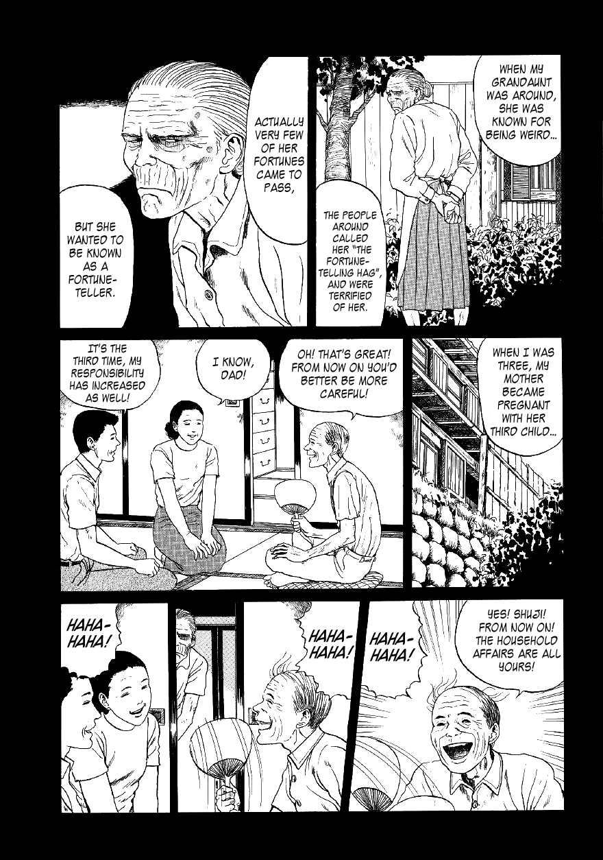 Itou Junji Kyoufu Manga Collection Chapter 5.6 page 14 - Vol.5 Chapter 6: Souichi's Birthday