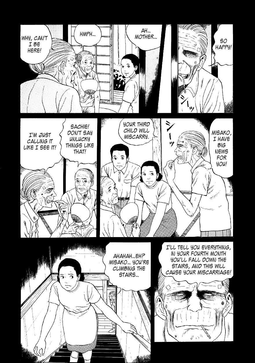 Itou Junji Kyoufu Manga Collection Chapter 5.6 page 15 - Vol.5 Chapter 6: Souichi's Birthday