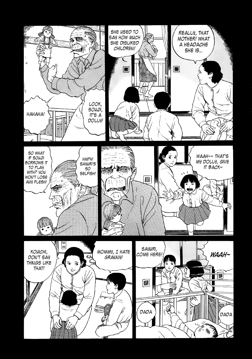 Itou Junji Kyoufu Manga Collection Chapter 5.6 page 18 - Vol.5 Chapter 6: Souichi's Birthday