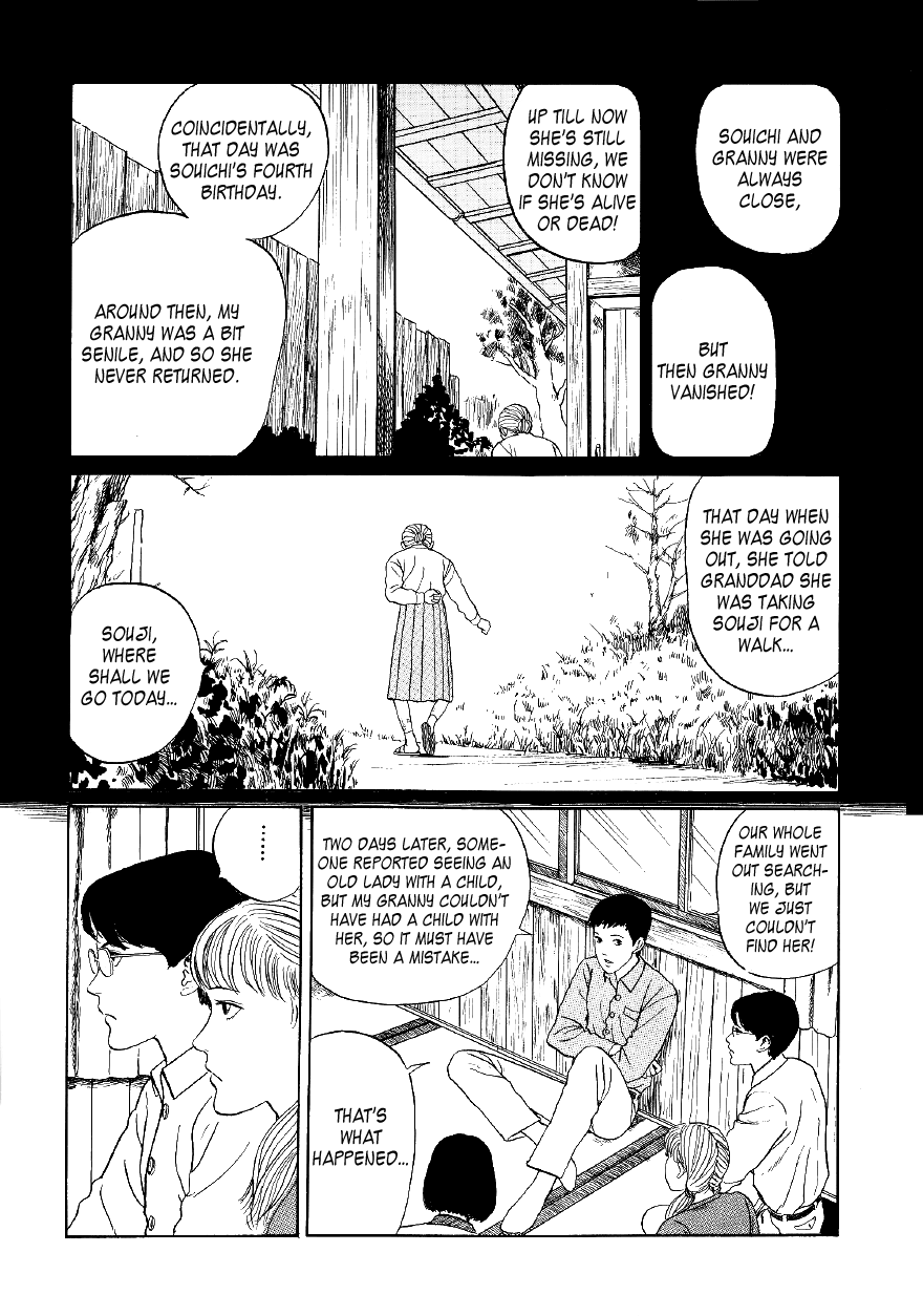 Itou Junji Kyoufu Manga Collection Chapter 5.6 page 21 - Vol.5 Chapter 6: Souichi's Birthday