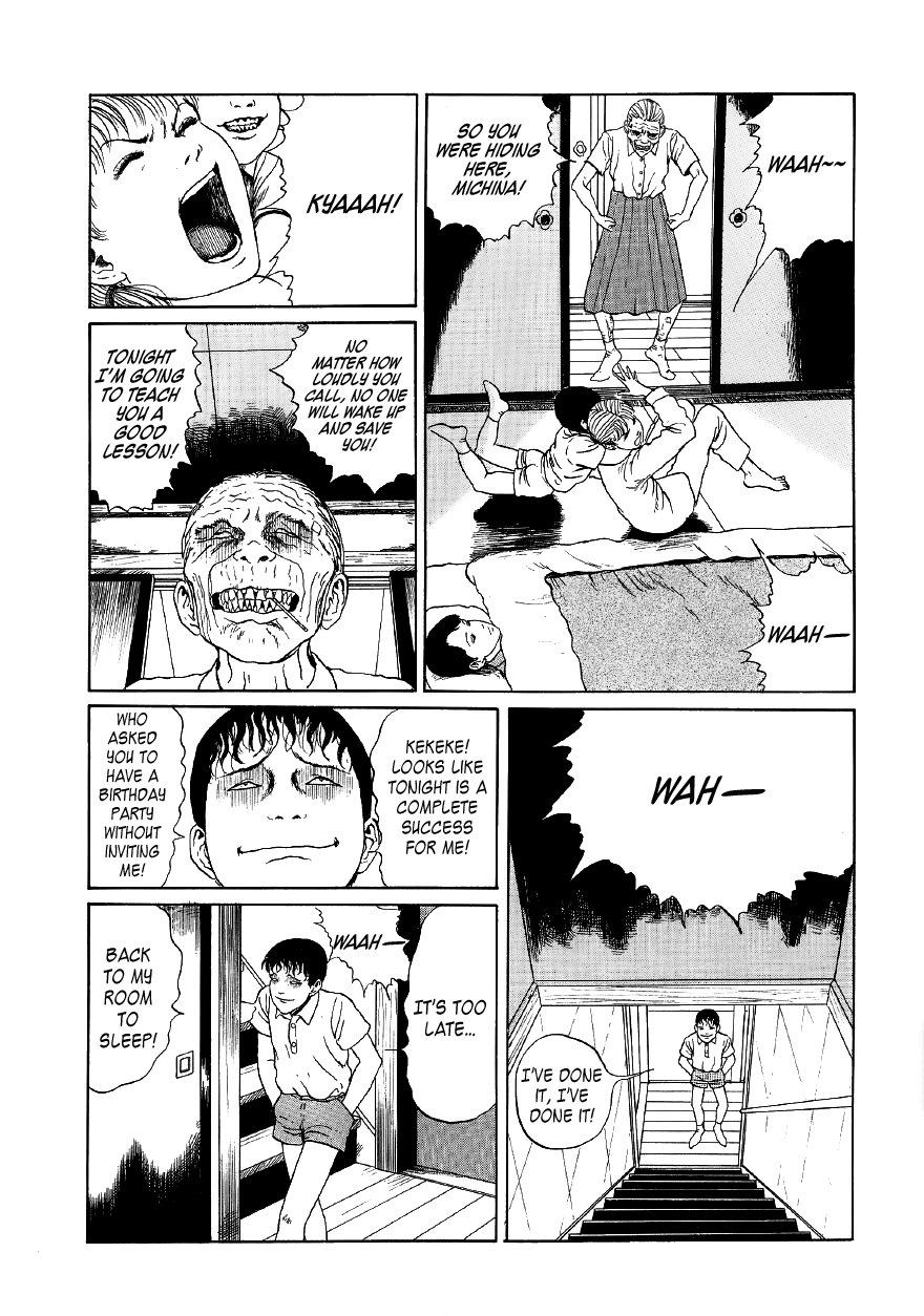 Itou Junji Kyoufu Manga Collection Chapter 5.6 page 30 - Vol.5 Chapter 6: Souichi's Birthday