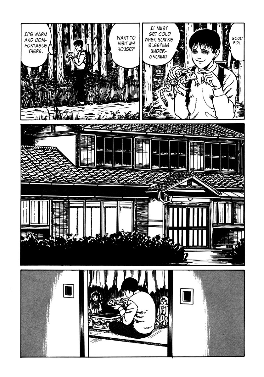 Itou Junji Kyoufu Manga Collection Chapter 6.1 page 15 - Vol.6 Chapter 1: Souichi's Selfish Curse