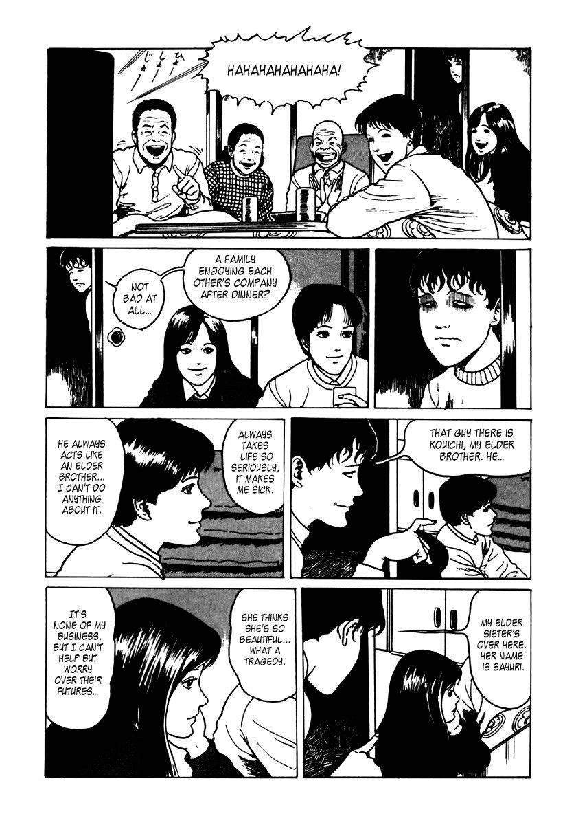 Itou Junji Kyoufu Manga Collection Chapter 6.1 page 17 - Vol.6 Chapter 1: Souichi's Selfish Curse