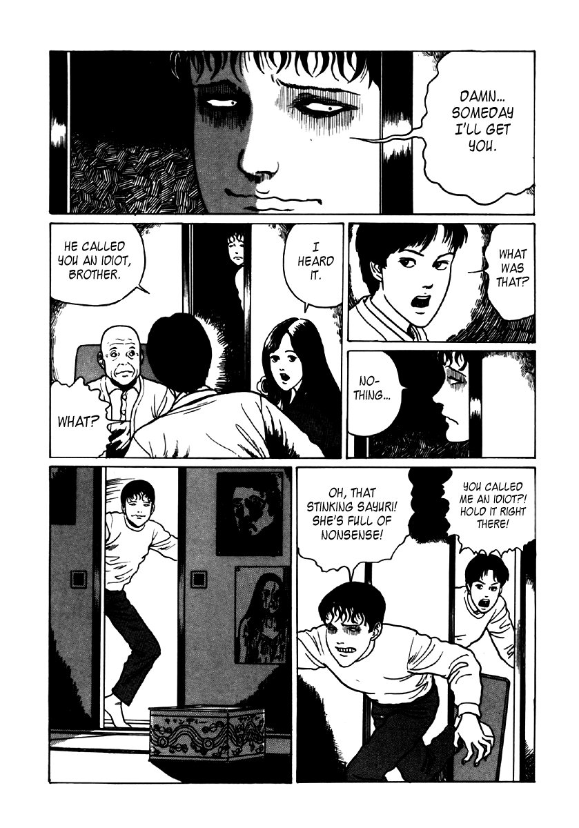 Itou Junji Kyoufu Manga Collection Chapter 6.1 page 19 - Vol.6 Chapter 1: Souichi's Selfish Curse