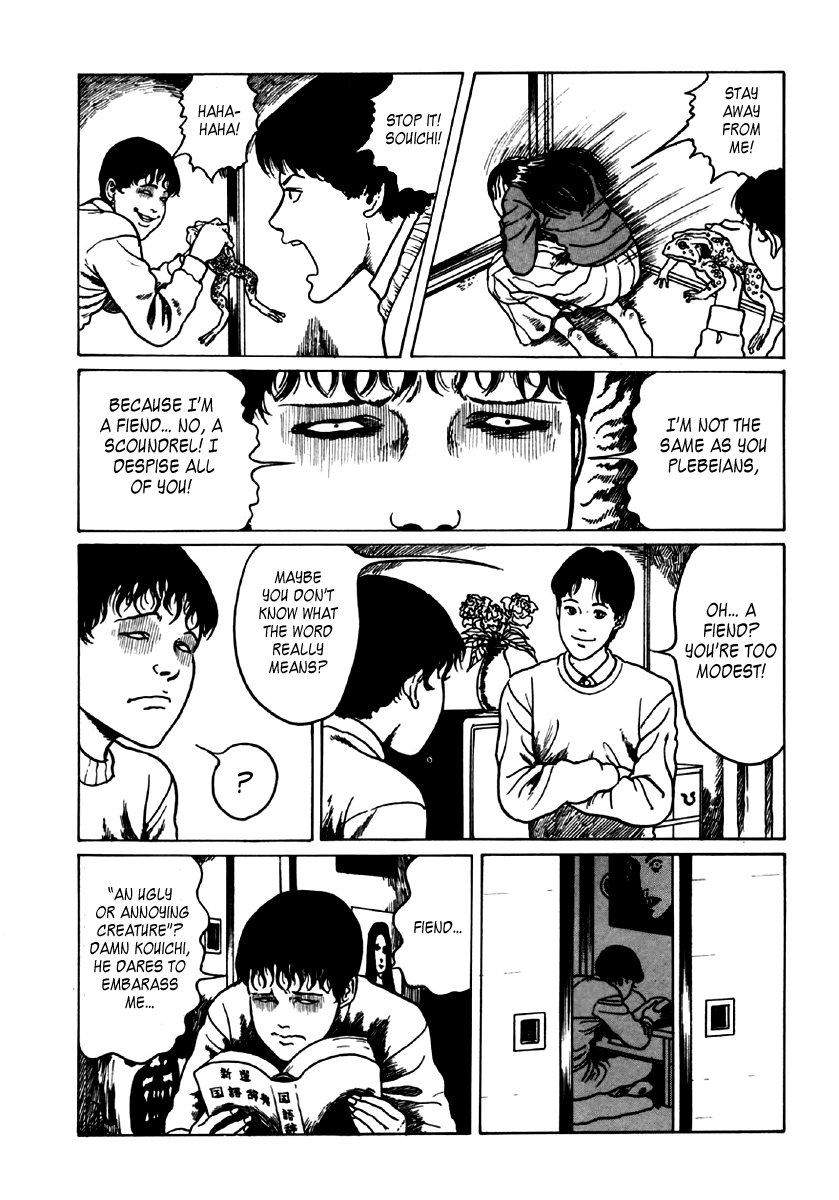 Itou Junji Kyoufu Manga Collection Chapter 6.1 page 21 - Vol.6 Chapter 1: Souichi's Selfish Curse