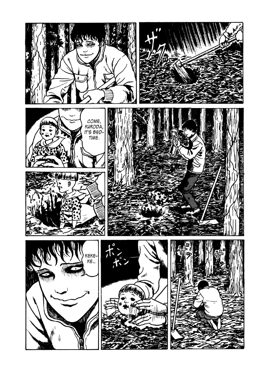 Itou Junji Kyoufu Manga Collection Chapter 6.1 page 23 - Vol.6 Chapter 1: Souichi's Selfish Curse