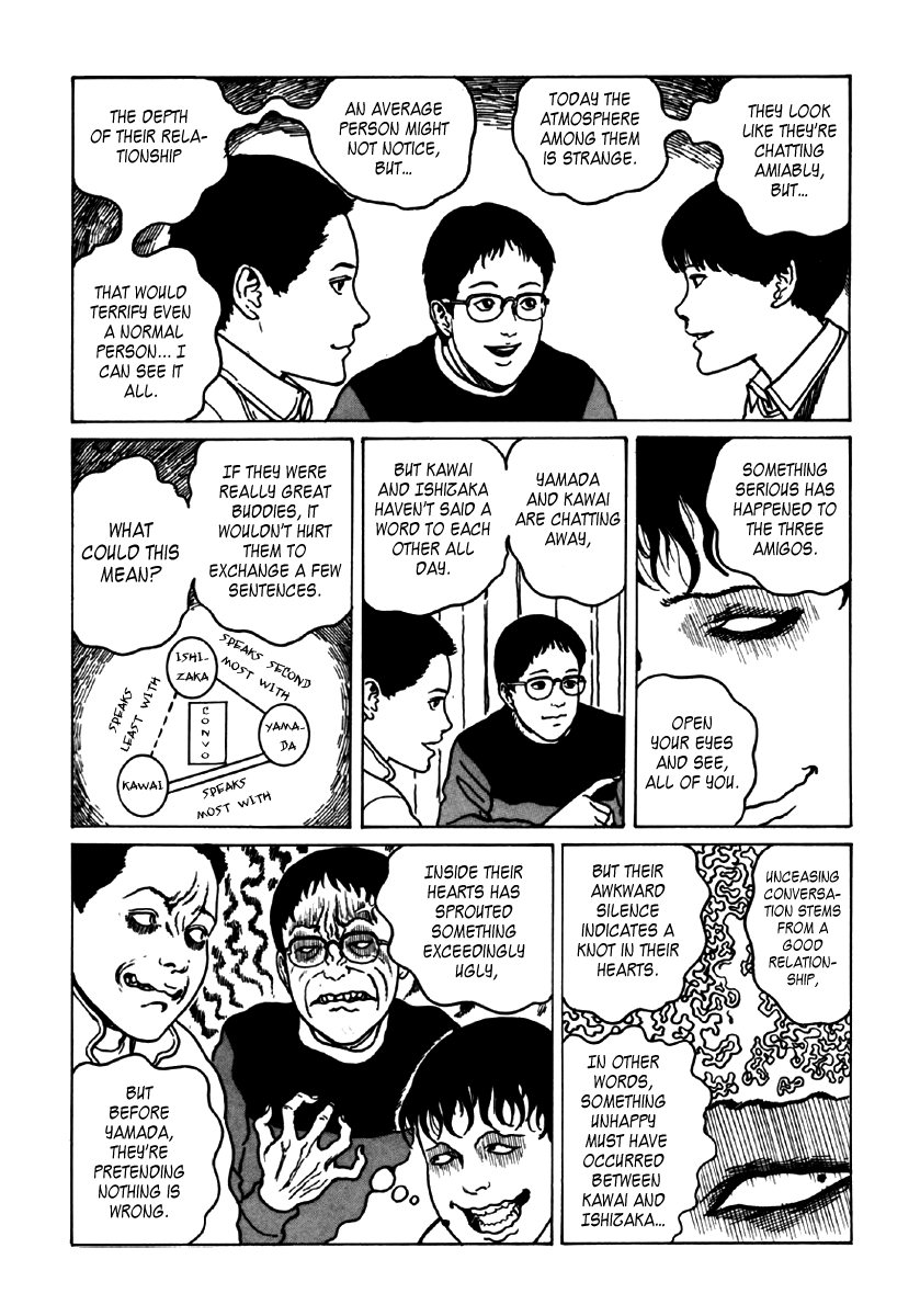 Itou Junji Kyoufu Manga Collection Chapter 6.1 page 31 - Vol.6 Chapter 1: Souichi's Selfish Curse