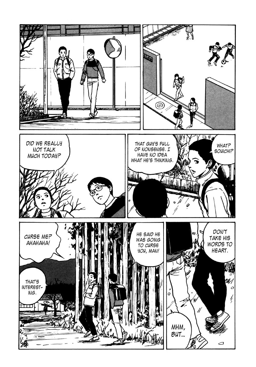 Itou Junji Kyoufu Manga Collection Chapter 6.1 page 34 - Vol.6 Chapter 1: Souichi's Selfish Curse