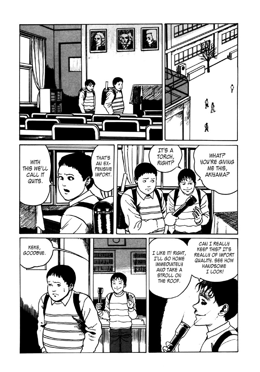Itou Junji Kyoufu Manga Collection Chapter 6.1 page 36 - Vol.6 Chapter 1: Souichi's Selfish Curse