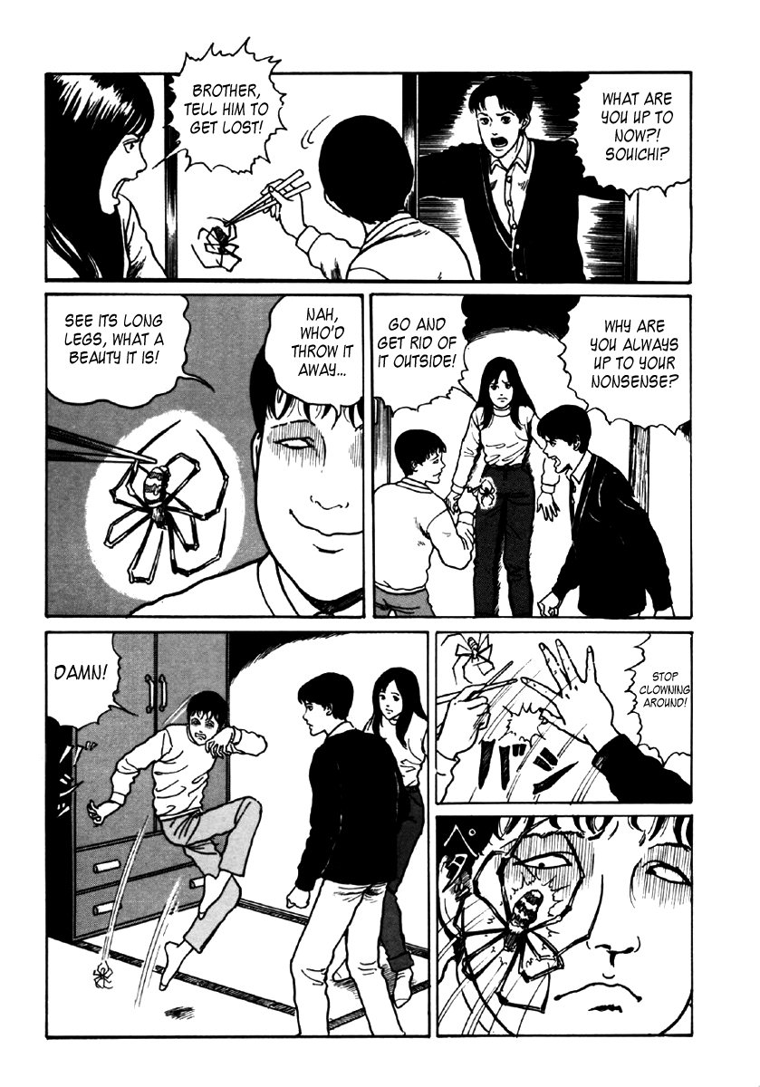 Itou Junji Kyoufu Manga Collection Chapter 6.1 page 38 - Vol.6 Chapter 1: Souichi's Selfish Curse