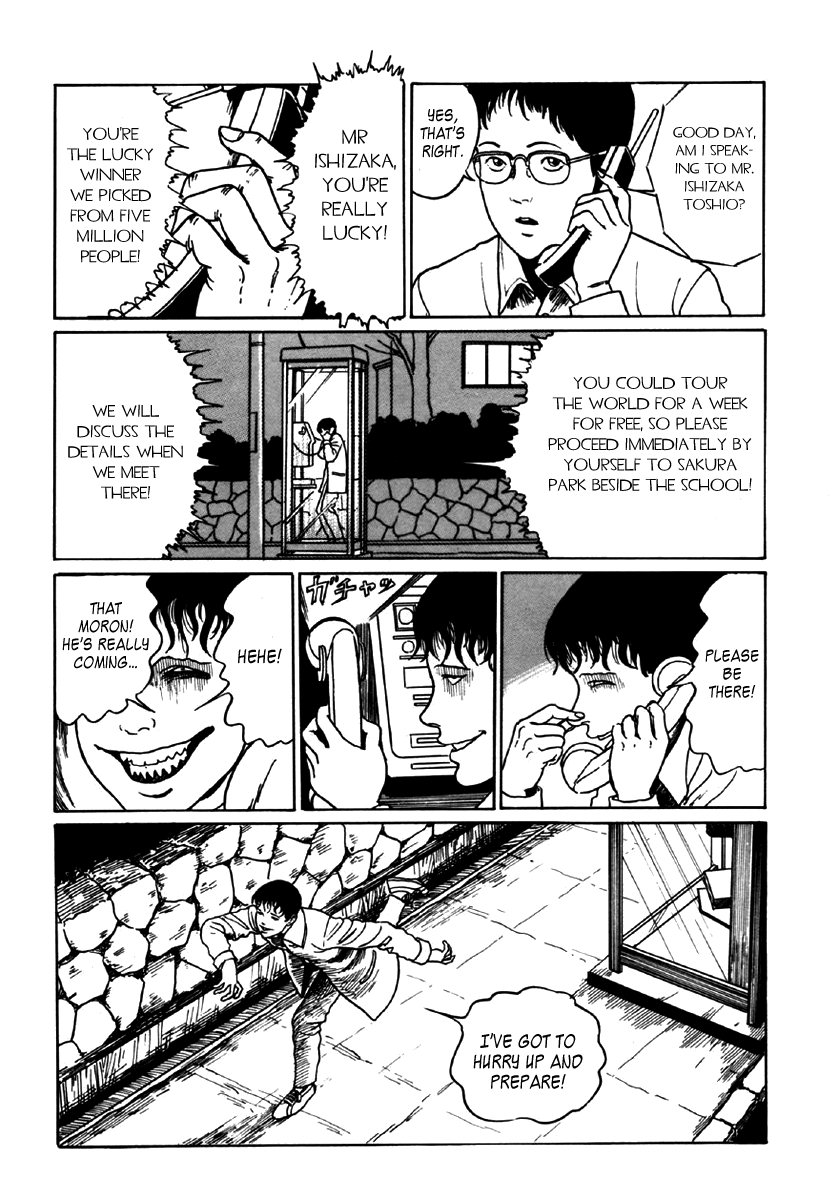 Itou Junji Kyoufu Manga Collection Chapter 6.1 page 50 - Vol.6 Chapter 1: Souichi's Selfish Curse