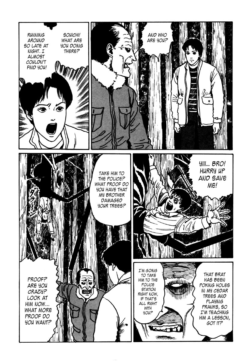 Itou Junji Kyoufu Manga Collection Chapter 6.1 page 63 - Vol.6 Chapter 1: Souichi's Selfish Curse
