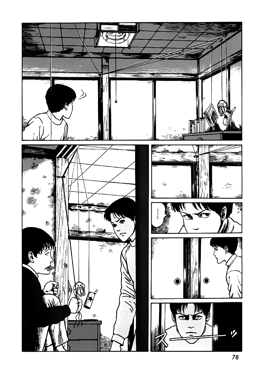 Itou Junji Kyoufu Manga Collection Chapter 6.2 page 12 - Vol.6 Chapter 2: The Room With Four Walls