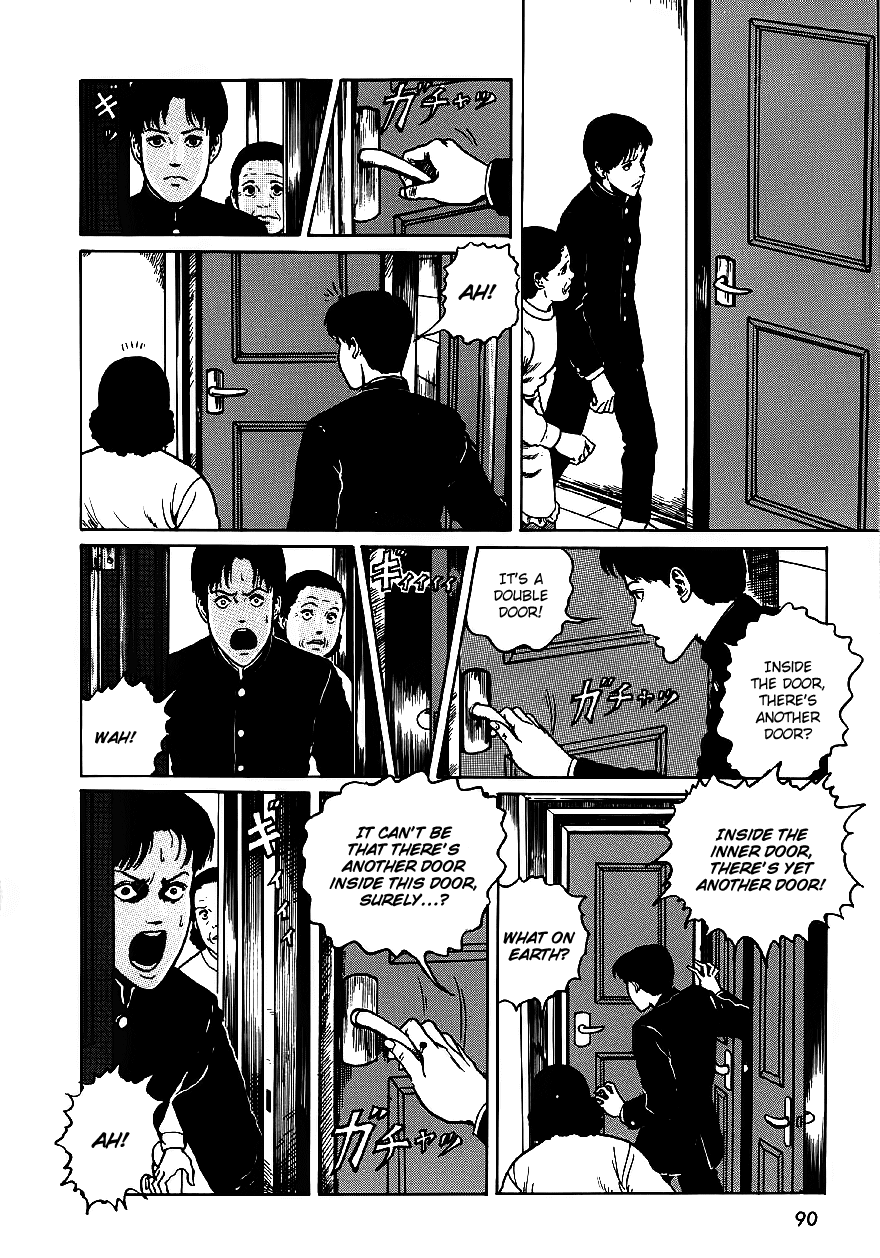 Itou Junji Kyoufu Manga Collection Chapter 6.2 page 24 - Vol.6 Chapter 2: The Room With Four Walls