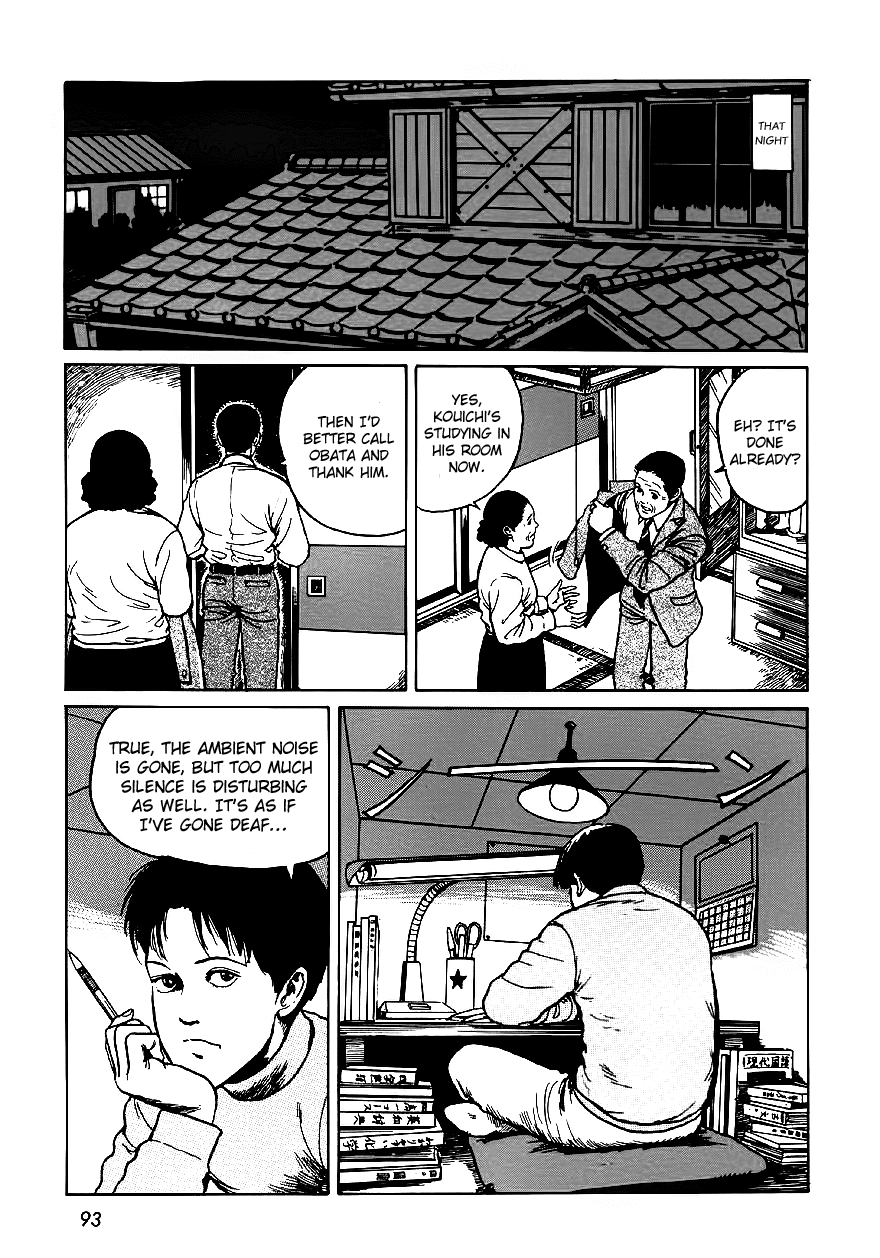 Itou Junji Kyoufu Manga Collection Chapter 6.2 page 27 - Vol.6 Chapter 2: The Room With Four Walls