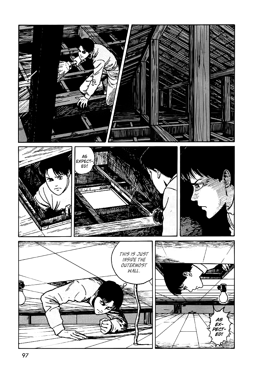 Itou Junji Kyoufu Manga Collection Chapter 6.2 page 31 - Vol.6 Chapter 2: The Room With Four Walls