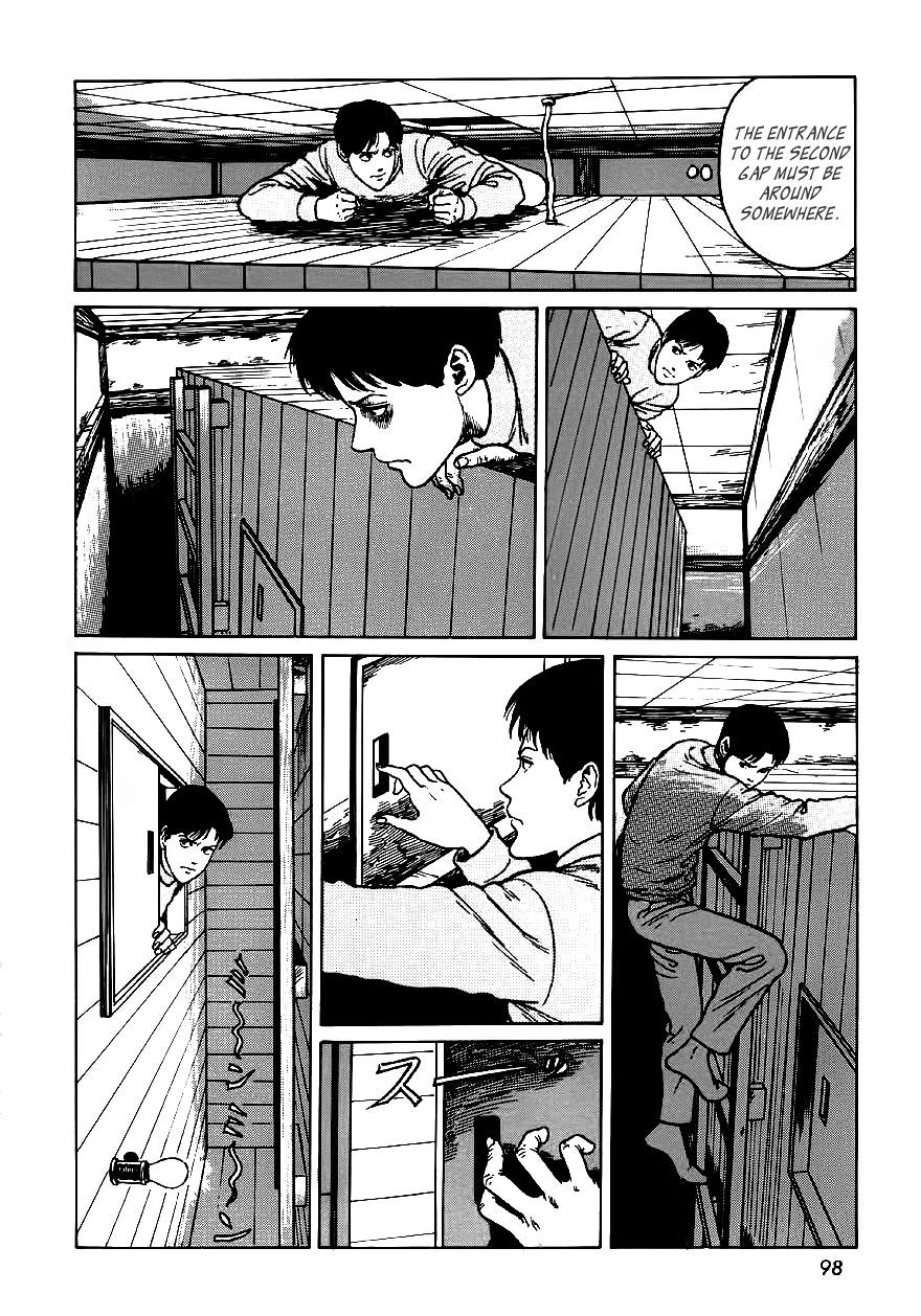 Itou Junji Kyoufu Manga Collection Chapter 6.2 page 32 - Vol.6 Chapter 2: The Room With Four Walls