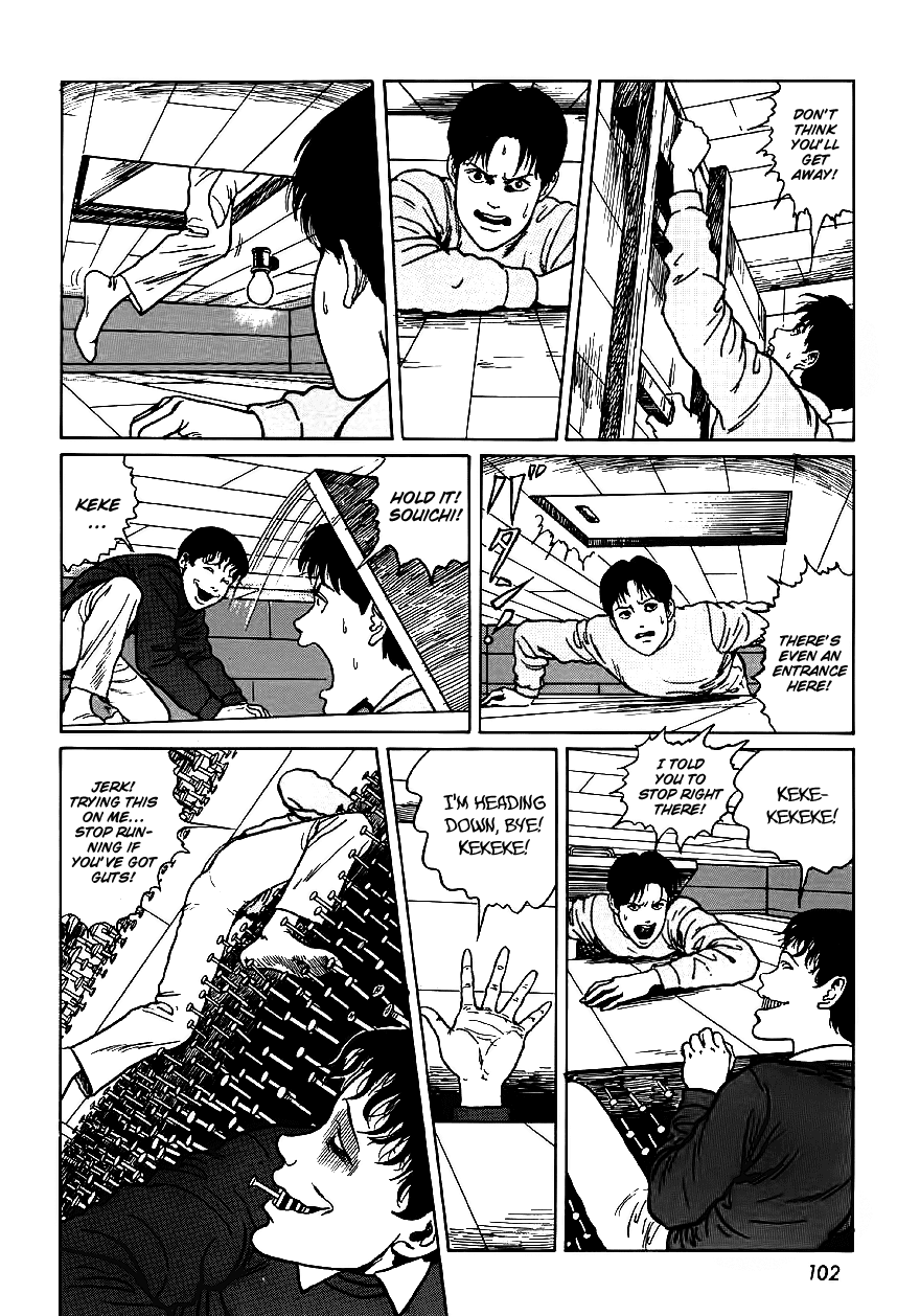 Itou Junji Kyoufu Manga Collection Chapter 6.2 page 36 - Vol.6 Chapter 2: The Room With Four Walls