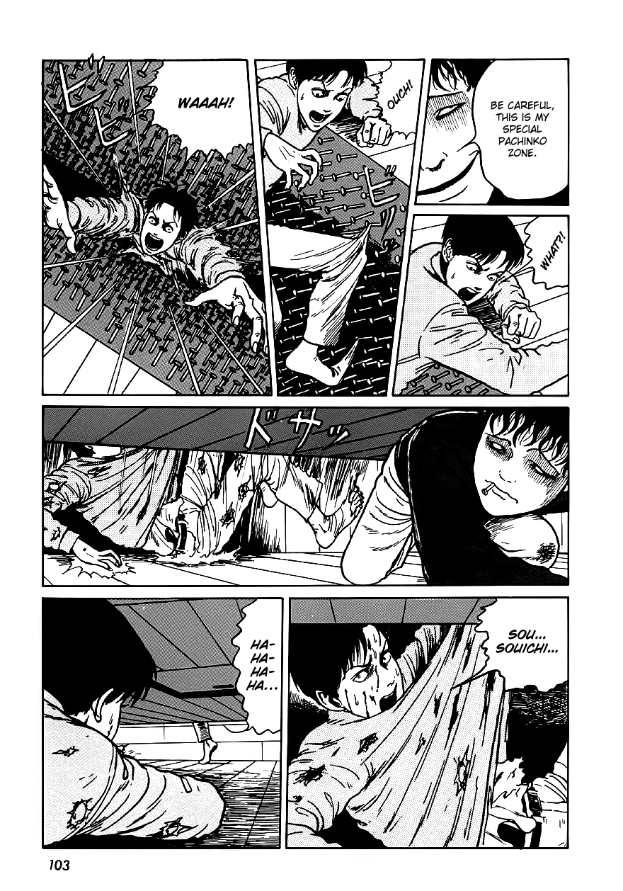 Itou Junji Kyoufu Manga Collection Chapter 6.2 page 37 - Vol.6 Chapter 2: The Room With Four Walls