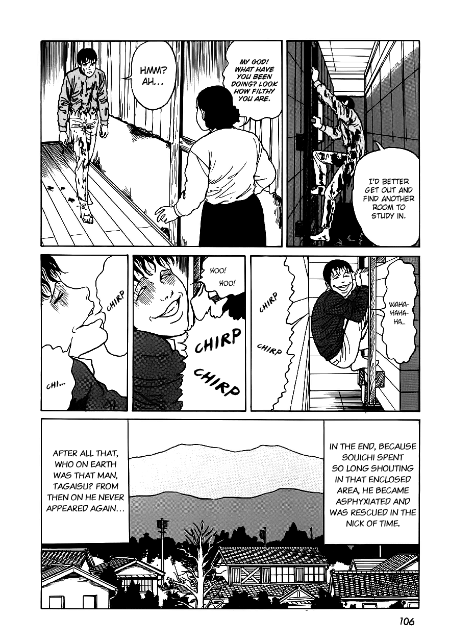 Itou Junji Kyoufu Manga Collection Chapter 6.2 page 40 - Vol.6 Chapter 2: The Room With Four Walls