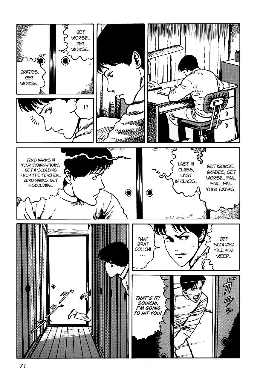 Itou Junji Kyoufu Manga Collection Chapter 6.2 page 5 - Vol.6 Chapter 2: The Room With Four Walls