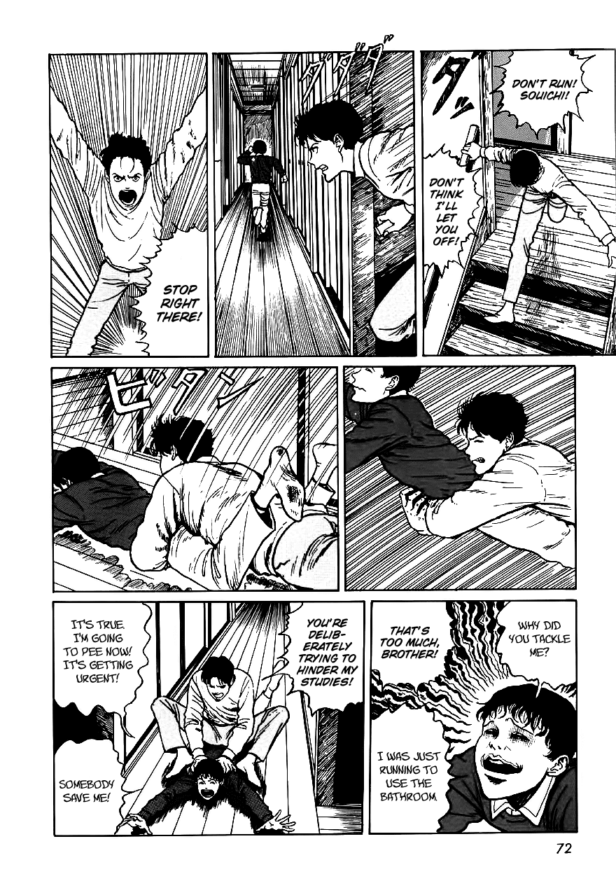 Itou Junji Kyoufu Manga Collection Chapter 6.2 page 6 - Vol.6 Chapter 2: The Room With Four Walls