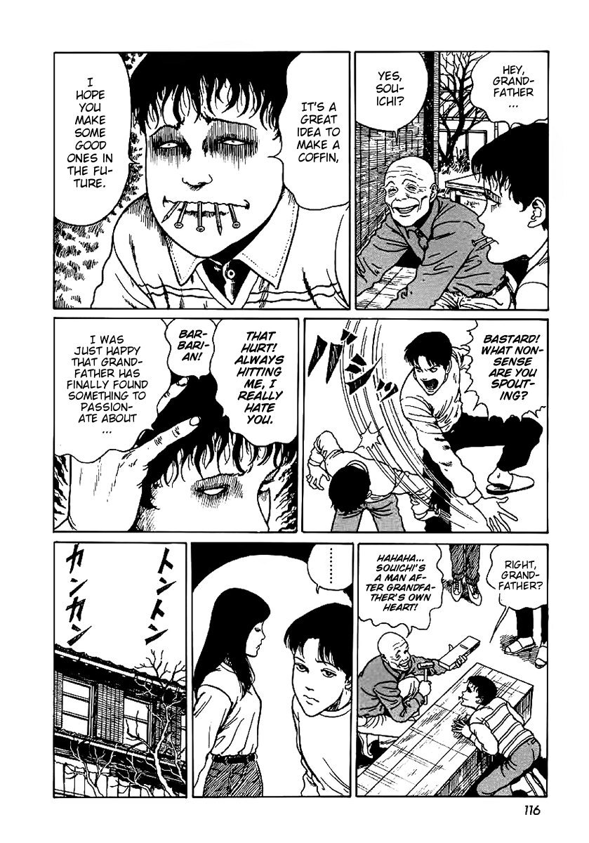 Itou Junji Kyoufu Manga Collection Chapter 6.3 page 10 - Vol.6 Chapter 3: Coffin