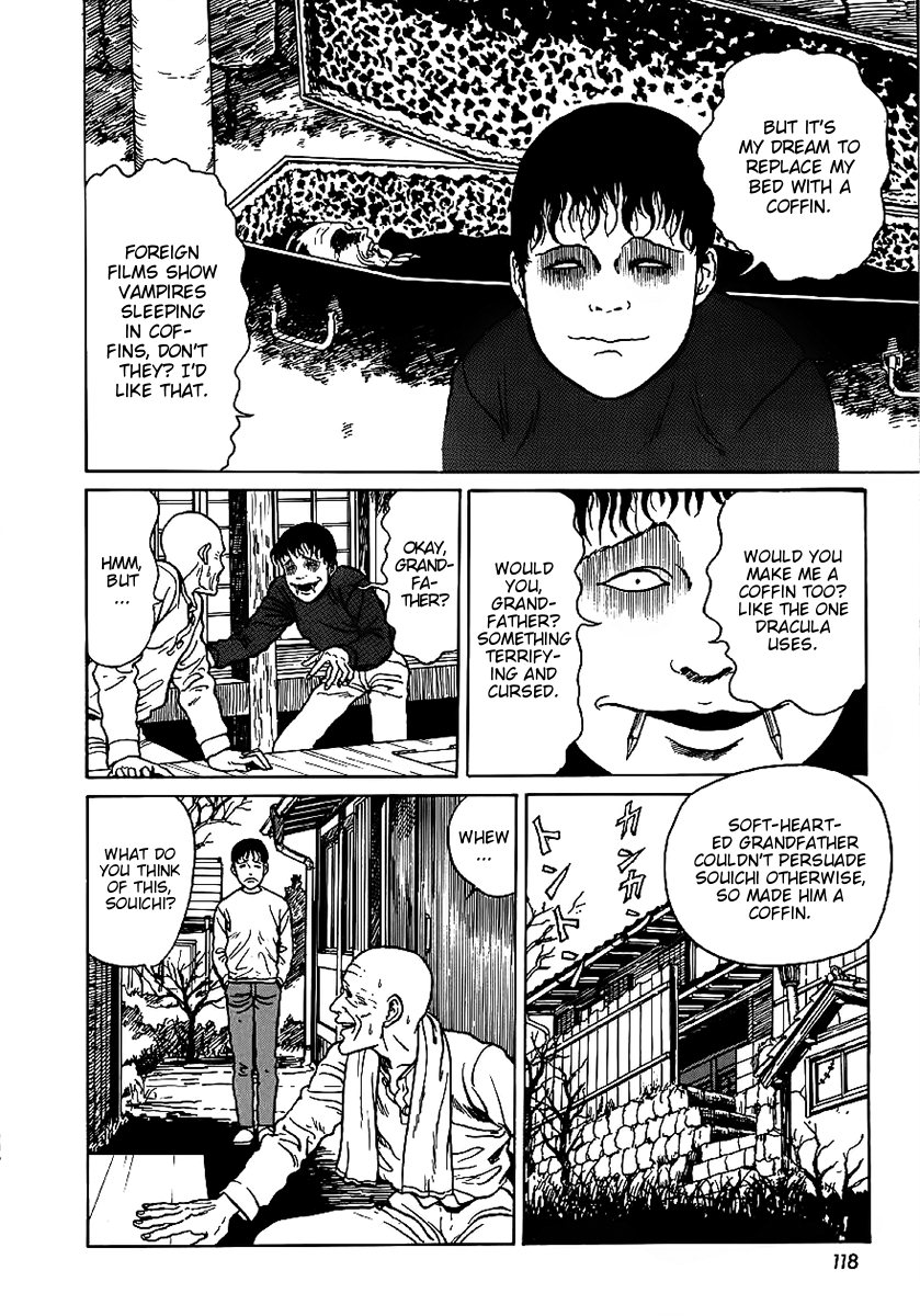 Itou Junji Kyoufu Manga Collection Chapter 6.3 page 12 - Vol.6 Chapter 3: Coffin