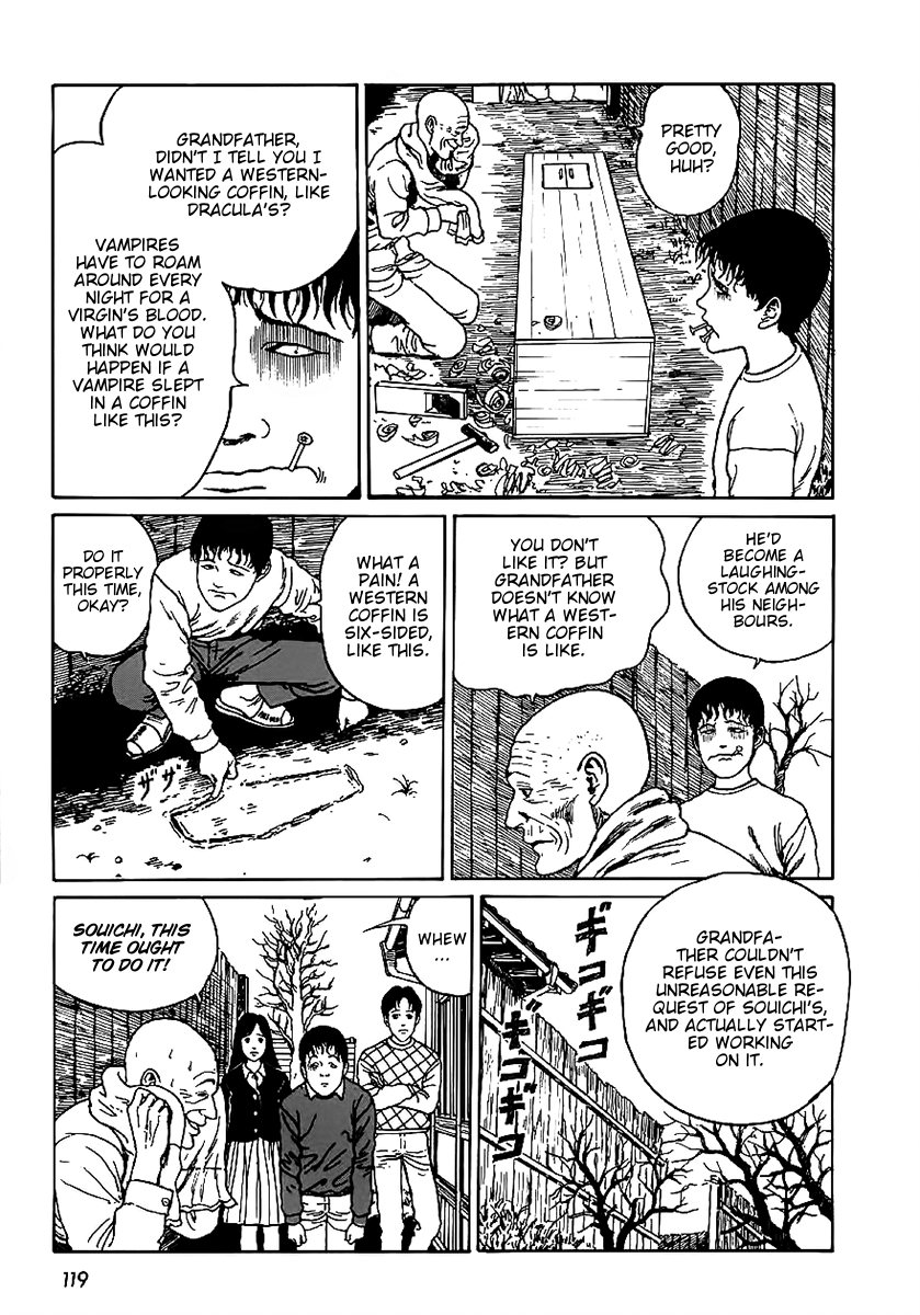 Itou Junji Kyoufu Manga Collection Chapter 6.3 page 13 - Vol.6 Chapter 3: Coffin