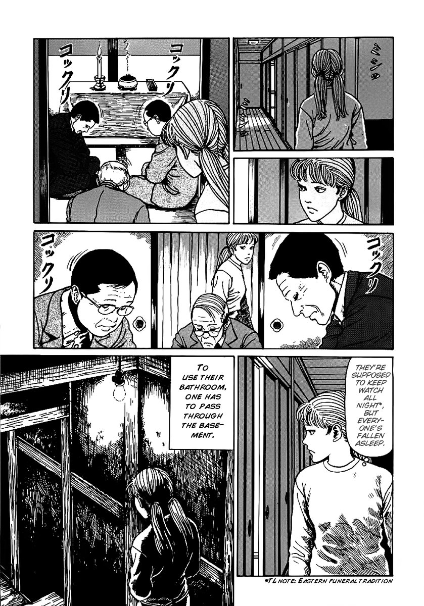 Itou Junji Kyoufu Manga Collection Chapter 6.3 page 21 - Vol.6 Chapter 3: Coffin